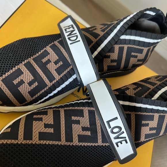 Fendi Rockoko Knit Sneaker - Picture 10 of 13